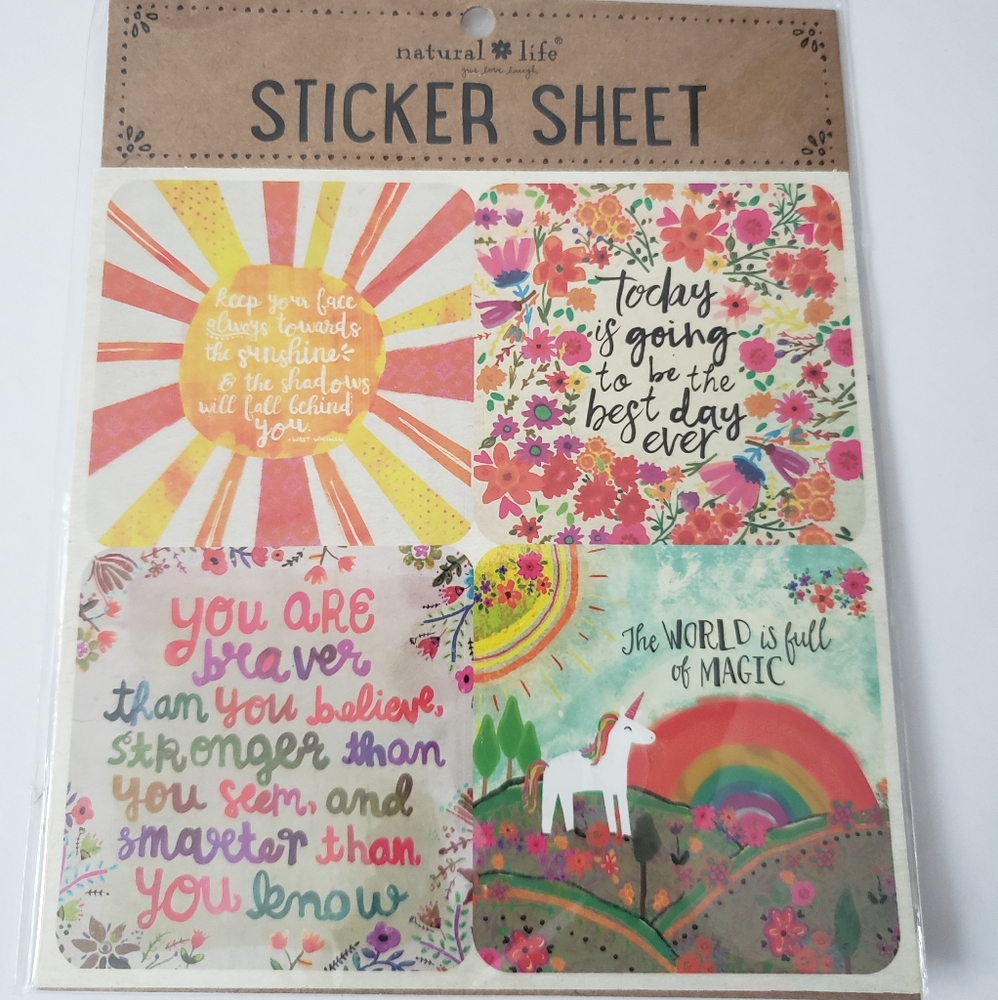 FREE GIFT-4PC Sticker Set